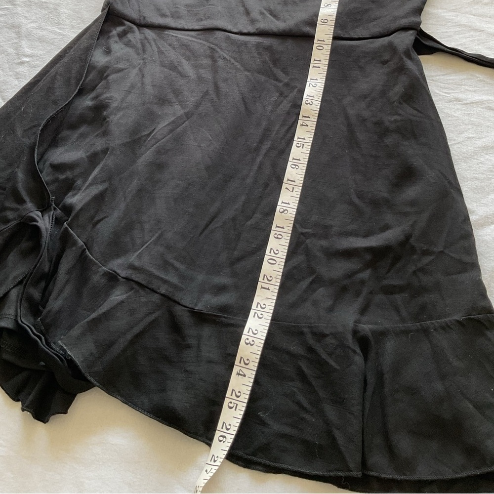 Trixxi Black Puff Sleeve Mini Dress - Picture 6 of 9